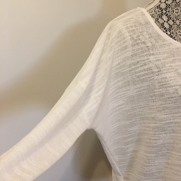 olive AND OAK scoop neck drop shoulder top - Picture 3 of 7